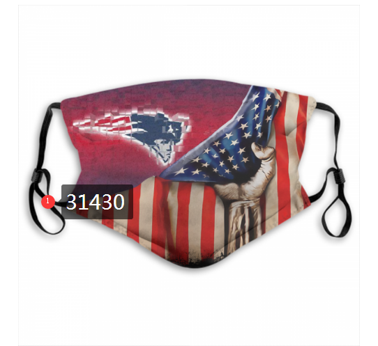 NFL 2020 Houston Texans 156 Dust mask with filter